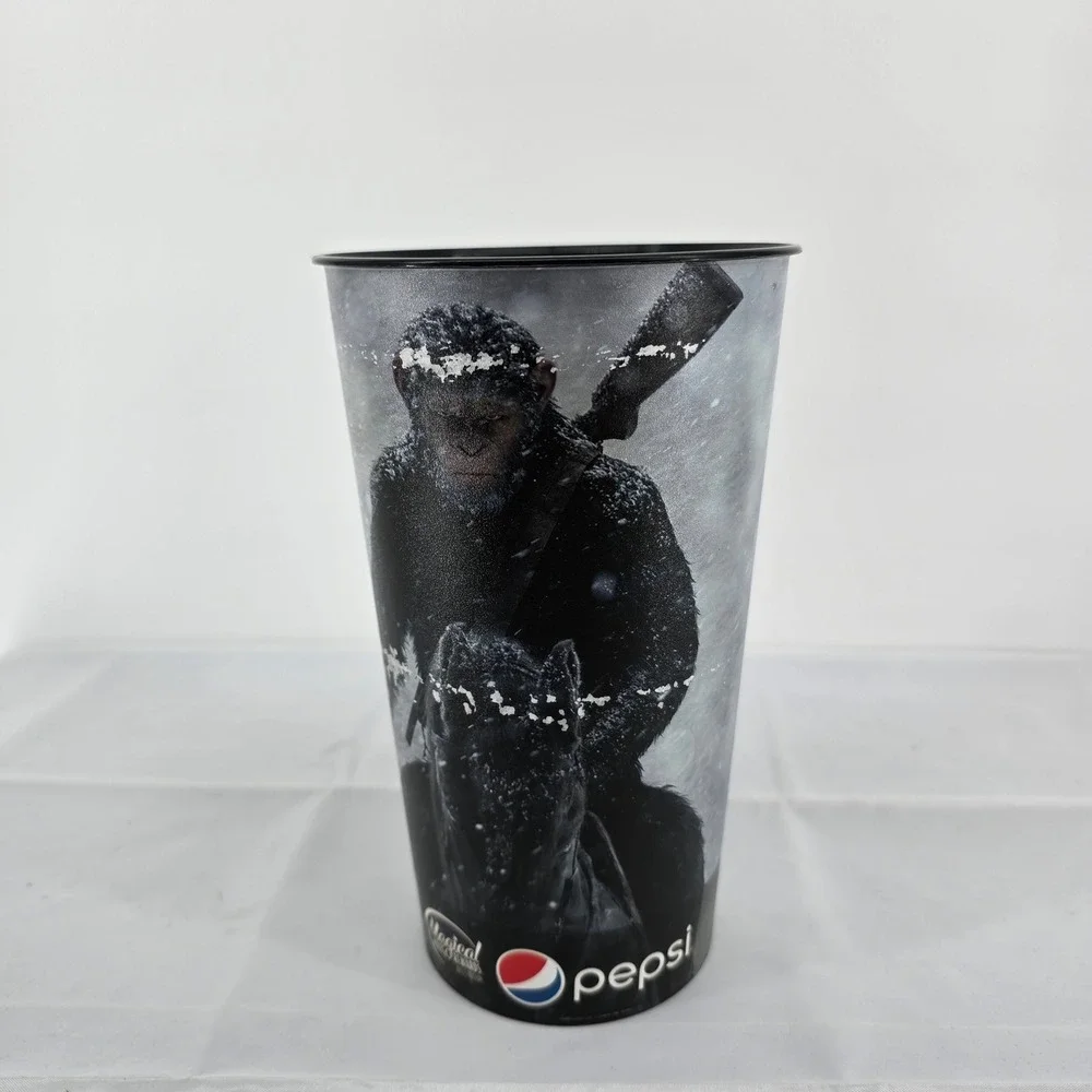War for the Planet of the Apes‎ Marcus Theatres Movie Souvenir Cup Caesar Pepsi